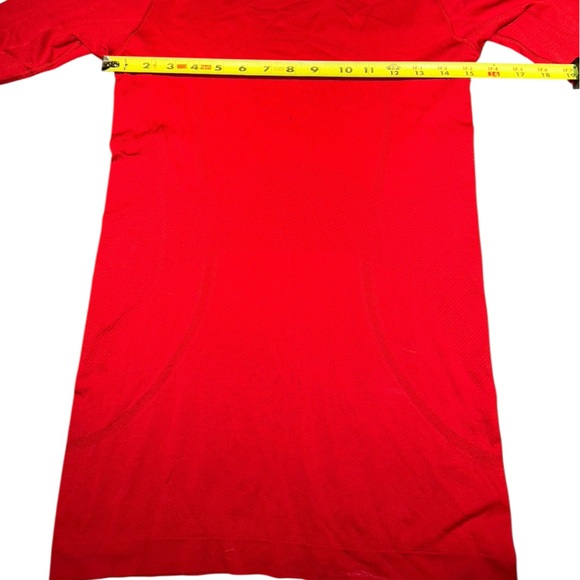 Lululemon Swiftly Tech Long Sleeve 2.0 - Women's Red Long Sleeve Top size 6 - Picture 10 of 16
